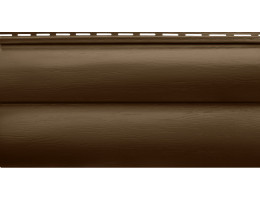 Сайдинг Альта-Профиль Блокхаус Премиум орех темный ВН-03 3100х226 мм