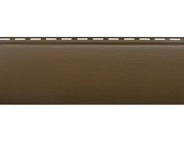 Сайдинг Альта-Профиль Блокхаус Премиум красно-коричневый ВН-01 3100х202 мм