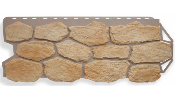 Фасадная панель Альта-Профиль Камень Бутовый Греческий, 1130х470 мм