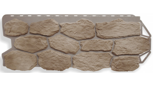 Фасадная панель Альта-Профиль Камень Бутовый Нормандский, 1130х470 мм