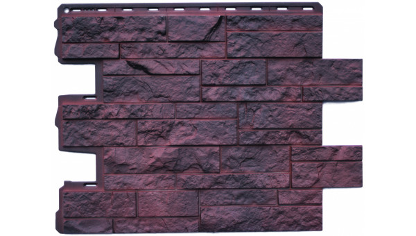 Фасадная панель Альта-Профиль Камень Шотландский Глазко, 800х590 мм