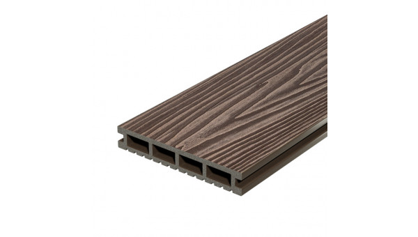 Террасная доска Decking Country цвет Венге 150х24х3000мм 0,45м2