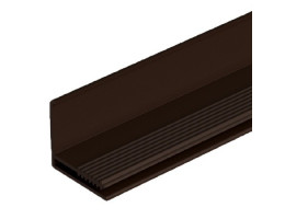 L-профиль фасадный Docke Шоколадный 3050 мм