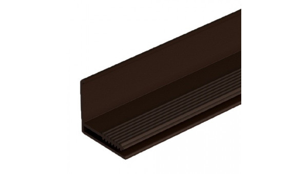 L-профиль фасадный Docke Шоколадный 3050 мм