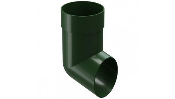 Отвод трубы Docke ПВХ Standard D120/80 мм зеленый