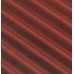 Лист кровельный волнистый Черепица Ондулин Смарт Красный 950х1950 мм