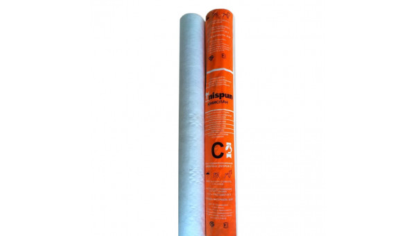 Мембрана паро-гидроизоляционная Unispun C неокрашенная 1,5х46,67 м